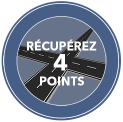 stage pour récupérer 4 Points permis 